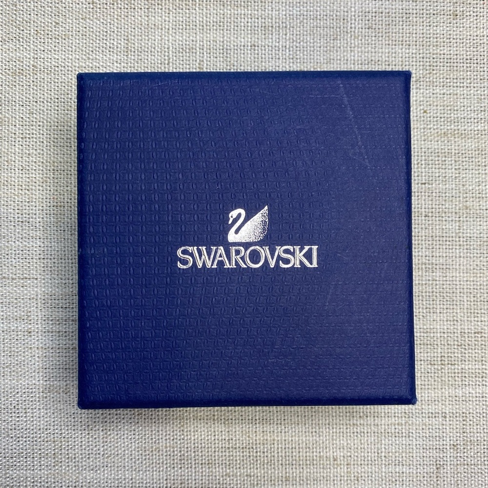 Swarovski crystal clear heart necklace